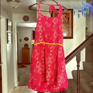 African fabric halter dress